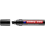 Маркер EDDING E-390#1-B#1 скошенный 4-12мм черный перманентный