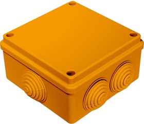 Фото 1/4 Коробка огнестойкая для о/п 40-0300-FR2.5-4 Е15-Е120 100х100х50 IP55 4p, 2.5 мм.кв.| 40-0300-FR2.5-4 | Промрукав