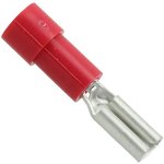 19017 Red Insulated Female Spade Connector, Receptacle, 2.79 x 0.51mm Tab Size