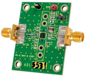 ADL5531-EVALZ, RF Development Tools 20 MHz TO 500 MHz IF Gain Block