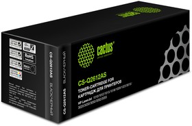 Картридж лазерный Cactus CS-Q2612AS Q2612A черный (2000стр.) для HP LJ 1010/1012/1015/1018/1020/ 1020Plus/1022/3015/3020 | купить в розницу и оптом