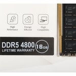 Память DDR5 16GB 4800MHz AGi AGI480016UD238 RTL PC5-38400 CL40 DIMM 288-pin 1.1В ...