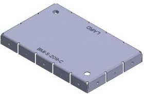 BMI-S-209-C, Board Mount EMI Enclosures 29.96 x 19.1 x 3mm RF Absorber One-piece CRS Tin SMD