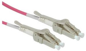 21.15.8875, Fibre Optic Cable with Compact Conductor 50/125 um OM4 Duplex LC - LC 5m