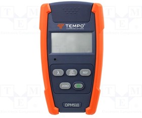OPM510, Измеритель: оптической силы; LCD; Диапазон: -65-.10dBm; SC/PC