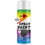 SP-GB40, Краска белая глянцевая акриловая аэрозоль 450мл Spray Paint White Gloss ...