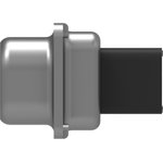 D-Sub plug, 25 pole, standard, unequipped, straight, crimp connection, 207464-2