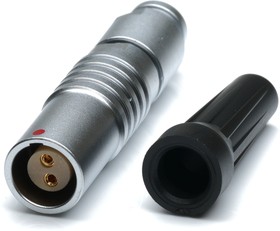 Circular Connector, 2 Contacts, Cable Mount, Socket, Female, IP50