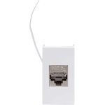 Розетка компьютерная 1-м 1мод. Viva RJ45 кат.6A бел. DKC 45078