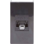 DKC 45258, Socket RJ-45 cat.6,Viva,1 mod.,black