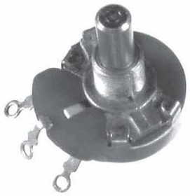 026TB32R100B1A1, Potentiometers 10ohms 20% Round Linear Res.