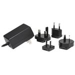 SMM30-12-K-P5, Wall Mount AC Adapters ac-dc, 12 Vdc, 3 A, SW, multi-blade ...