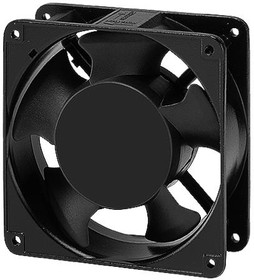 DP202A-2123MSL.GN, AC Fans Axial Fan, 120x120x38mm, 220-240VAC, 78/84CFM, 0.14/0.21"H2O, Sleeve, Wire