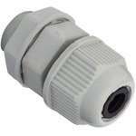 GC1001-B, Cable Glands, Strain Reliefs & Cord Grips M16X1.5 Cable Gland Light Grey