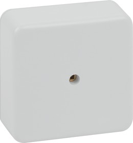 Распаячная коробка ЭРА BS-W-75-75-28 для кабель-канала белая 75х75х28мм IP40 Б0058704