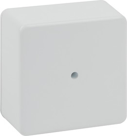 Распаячная коробка ЭРА BS-W-100-100-50 для кабель-канала белая 100х100х50мм IP40 Б0058707