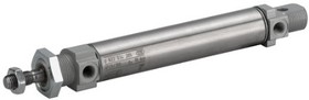 Фото 1/3 0822334205, Pneumatic Cylinder - 25mm Bore, 100mm Stroke, MNI Series, Double Acting