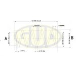 GCS063449, Пружина перед opel vectra 1.8/1.7td 95-03