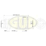 GCS295026, Пружина зад vw passat b4 1.6-1.9tdi variant 93-96