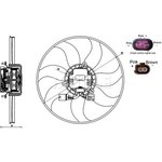 CFF170000S, Вентилятор радиатора охлаждающей жидкости и конденсатора