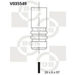 V035549, V035549_Впускной клапан