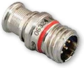 801-010-01M7-10PA, Circular MIL Spec Connector RCPT ACCSSRY THREAD IN-LINE PIN
