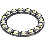 2856, Adafruit Accessories NeoPixel Ring - 16 x 5050 RGBW LEDs w/ Integrated ...