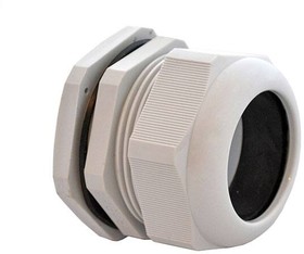 IPG-22248-G, Cable Glands, Strain Reliefs & Cord Grips IP66 Nylon Cable Gland, Thin Wall - Gray (PG-48) 1.34 to 1.73