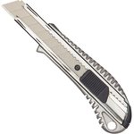 Нож универсальный 18 мм метал. с цинковым покрытием 280466