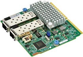 Контроллер SuperMicro AOC-MTGN-i2SM-O 2-портовая сетевая карта 10 Гбит/с с адаптером для установки в корпуса U