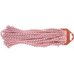 Шнур плетеный ПП 5 мм с серд., 16-пряд. высокопр., цветной, 20 м 139911