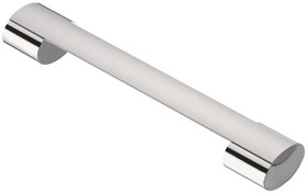 Ручка-скоба, 160/192 мм, Д210 Ш35 В30, алюминий/хром S-4040-160192 S-4040-160(192)