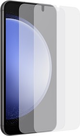 Фото 1/2 Защитная пленка для экрана Samsung для Samsung Galaxy S23 FE прозрачная, 2 шт, с аппликатором для разглаживания, прозрачный [ef-us711ctegru]