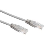 Патч-корд 2 м серый 5E RJ-45 кабель сетевой для интернета (5 шт.)