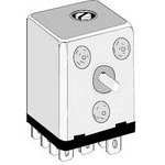 W97ACPX-3, Electromechanical Relay 120VAC (38.6x39.7x52.3)mm Plug-In Power Relay