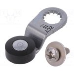ZCY15, Driving head; lever R 34,4mm, plastic roller O16mm