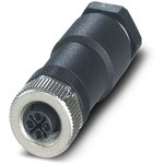 1404642, Circular Connector, 4 Contacts, Cable Mount, M12 Connector, Socket ...