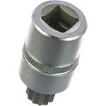 1/2-bit Head Spline M16 L 55 mm with hole FORCE 34805516T
