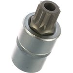 1/2-bit Head Spline M16 L 55 mm with hole FORCE 34805516T