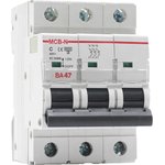Выключатель автоматичекий ВА47-MCB-N-3P-C10-AC 400123
