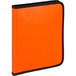 Папка-конверт на молнии с 3-х сторон Attache Neon A4 оранжевый