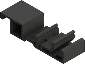 CDR BRACKET, PA66 DIN Rail Clip for Use with G Section 32 mm DIN Rail, Mini Top Hat 15 mm DIN Rail, Standard Top Hat 35