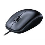 Мышь Logitech Mouse M100, DARK/GREY, USB, 1000dpi, [910-005003/910- ...