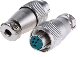 Фото 1/3 SRCN6A13-5S, Circular Connector, 5 Contacts, Cable Mount, Miniature Connector, Plug, Female, SRCN Series