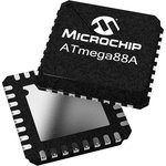 ATmega88-20PU, Микроконтроллер 8-Бит, AVR, 20МГц, 8КБ Flash [DIP-28]