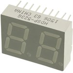 HDSP-523G, LED Displays & Accessories Green 571nm 0.56in 7 Segment