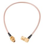 65503603215306, RF Cable Assembly, SMA Male Angled - SMA Female Straight ...