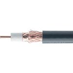 CTF167P.00100, Coaxial Broadband Cable RG-11 Polyethylene (PE) 10.1mm 75Ohm Bare Copper Black 100m