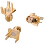60312202114514, Connector, SMA, Brass, Socket, Straight, 50Ohm, Soldering