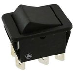 C1550ABAAD, Rocker Switches C1550ABY T.BLK 1